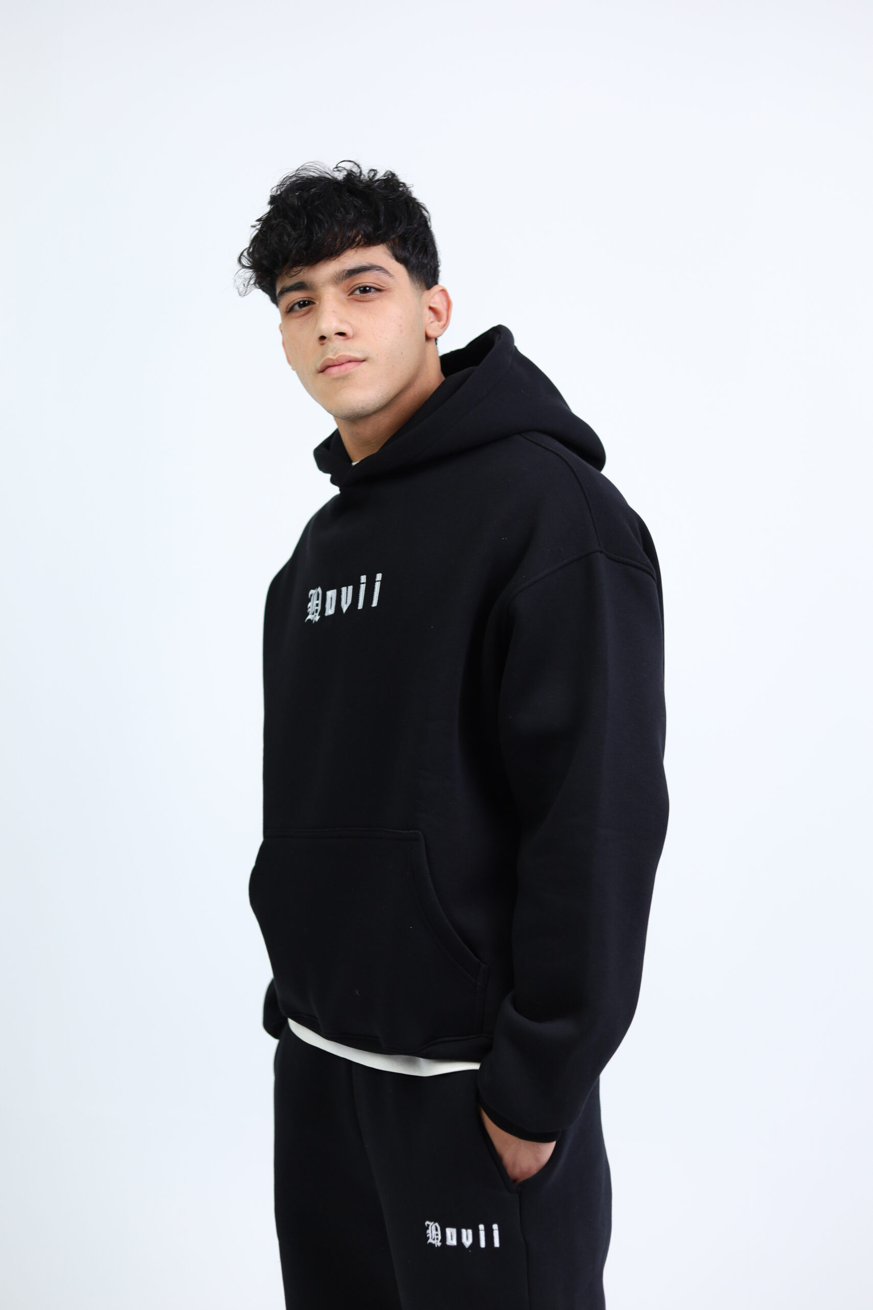 hovii black oversized hoodie hovii black oversized hoodie